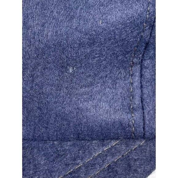 VTG 1950s MLB SMALL Navy Wool Blend Felt Minnesota Twins BASEBALL CAP USA Flaws - Picture 2 of 12